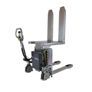 Logitrans Logitilt INOX Elektrischer Edelstahl-Palettenheber mit Neigefunktion – Tragkraft 1.000 kg