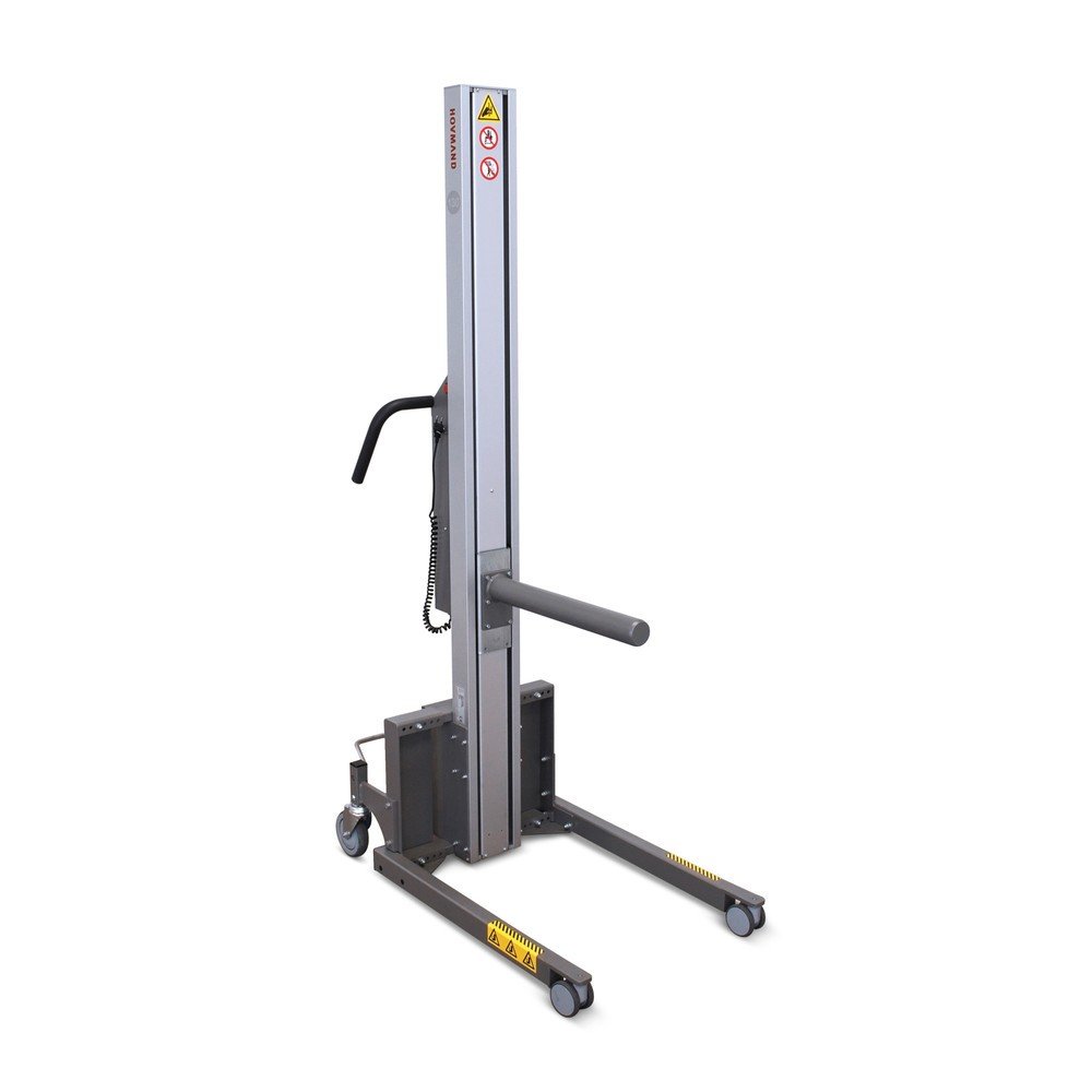 HOVMAND Elektrischer Hebelift mit Dorn – Tragkraft 80 kg – Hubbereich 130 bis 1.340 mm
