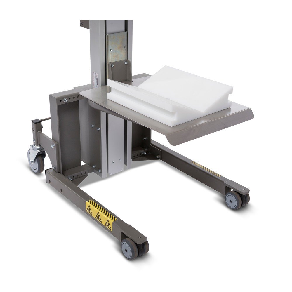 HOVMAND Elektro-Hebelift 60 kg – V-Block & Edelstahlplattform – Bild 2