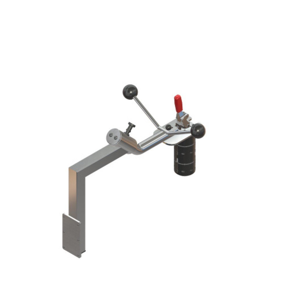 HOVMAND Elektrischer Hebelift mit Rollenmanipulator – Tragkraft 80 kg – Hubhöhe 1.242 mm – Bild 3