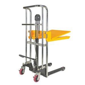 Manueller Plattformstapler – Tragkraft 400 kg – Hubbereich 85 bis 850 mm