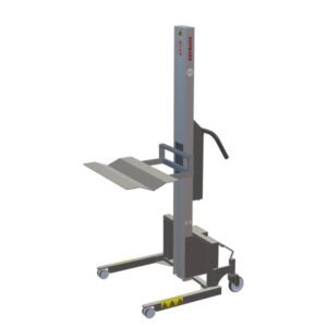 HOVMAND Elektrischer Hebelift mit Wave-Plattform – Tragkraft 80 kg – Hubhöhe 1.242 mm