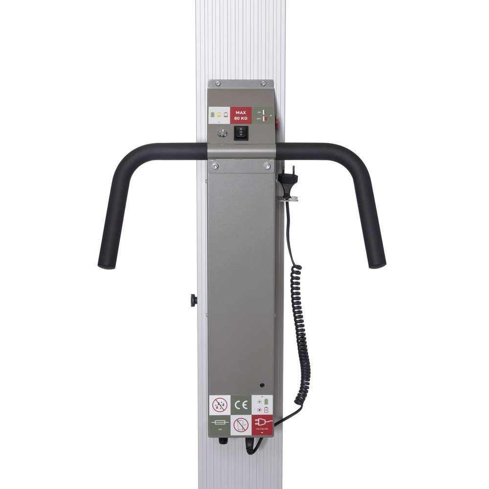 HOVMAND Elektrischer Hebelift mit Rollenmanipulator – Tragkraft 80 kg – Hubhöhe 1.242 mm – Bild 2