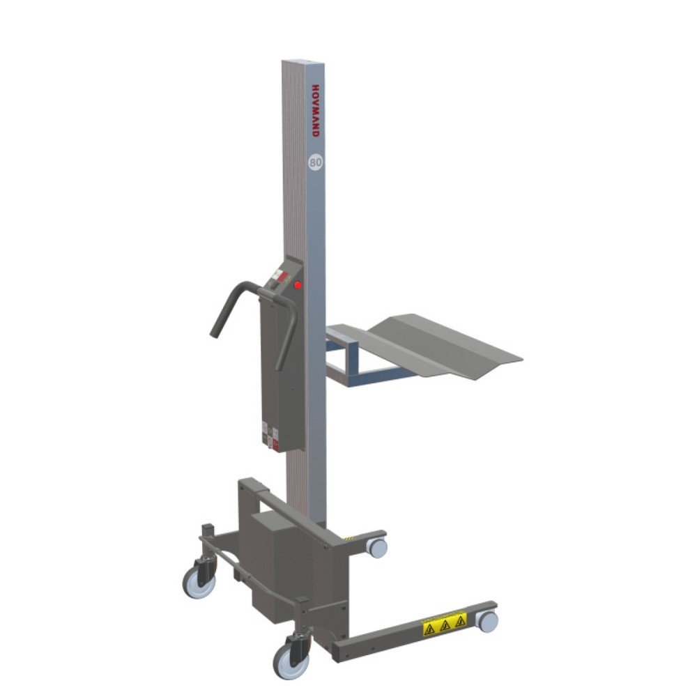 HOVMAND Elektrischer Hebelift mit Wave-Plattform – Tragkraft 80 kg – Hubhöhe 1.242 mm – Bild 3